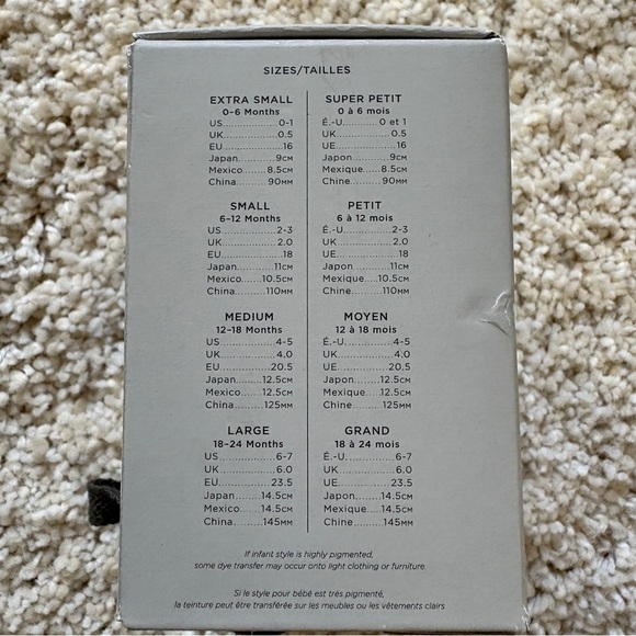 UGG Brown Baby Booties Furry Gender Neutral With Box XS 0-6 - Picture 10 of 10